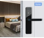 Tuya WIFI Electronic Lock Smart Door Lock Keyless Unlock with Password Biometric Fingerprint Lock Tuya APP Remote Unlock - Image 2