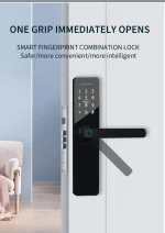 Tuya WIFI Electronic Lock Smart Door Lock Keyless Unlock with Password Biometric Fingerprint Lock Tuya APP Remote Unlock - Image 8