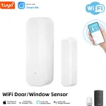 Tuya Wifi Door Sensor Window Entry Sensor Security Burglar Door Sensor Alarm Smart Life Magnetic Door Sensor Alexa Google Home - Image 2