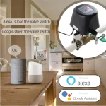 Tuya Smart WiFi Gas Valve Manually Open Valve Manipulator Control Home Automatically Shut-Off Gas Controller Work with Alexa - Image 3