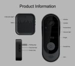 Tuya Doorbell With Camera Wireless Bundle Doorbell Smart Home WIFI HD Outdoor Phone Camera Security Video Intercom Night Vision - Image 2