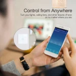 Tuya Smart Life Light Switch WiFi Touch Sensor Smart Switch App Remote Control No Neutral Wire 110V 220V For Alexa Google Home