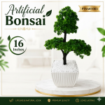 Artificial bonsai tree